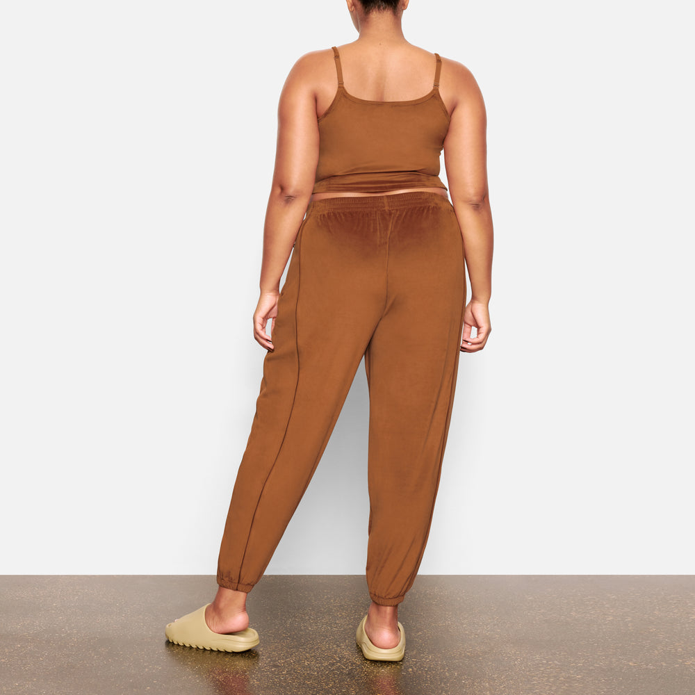Skims VELOUR OVERSIZED Joggers Koper | 95YQFUICO