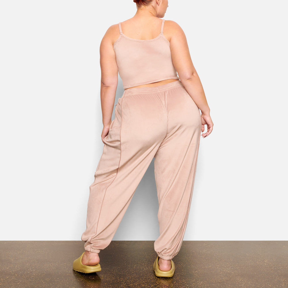 Skims VELOUR OVERSIZED Joggers Lichtroze | 05FEXUWKY