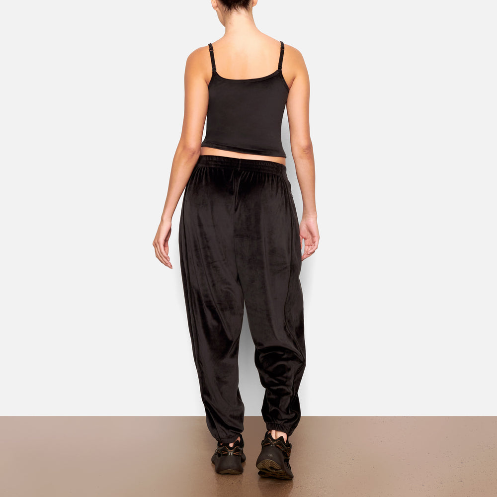 Skims VELOUR OVERSIZED Joggers Zwart | 76ODVZWHT