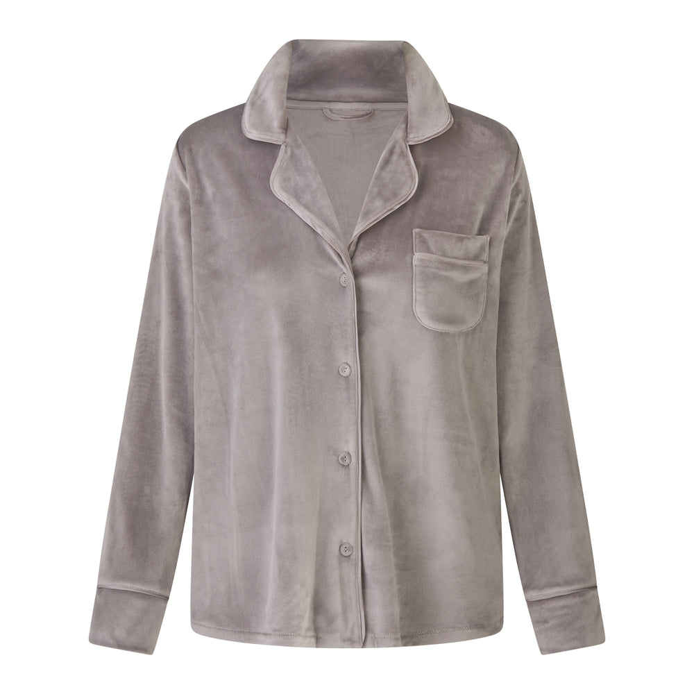 Skims VELOUR Sleep Set Grijs | 39QEVAWXU