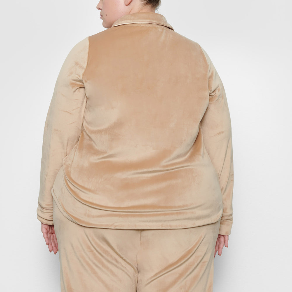 Skims VELOUR Sleep Set Oranje | 38RYTKADC
