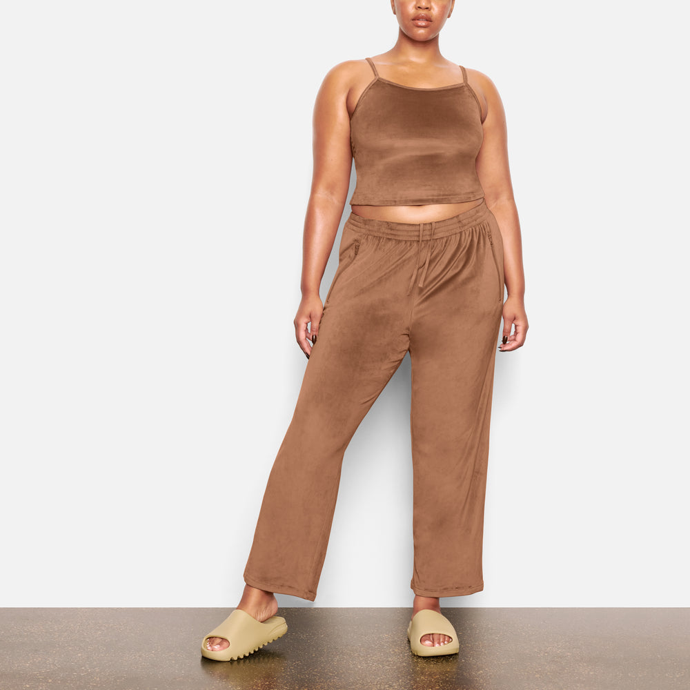 Skims VELOUR TRACK Broek Abrikoos | 51DOKEQYW