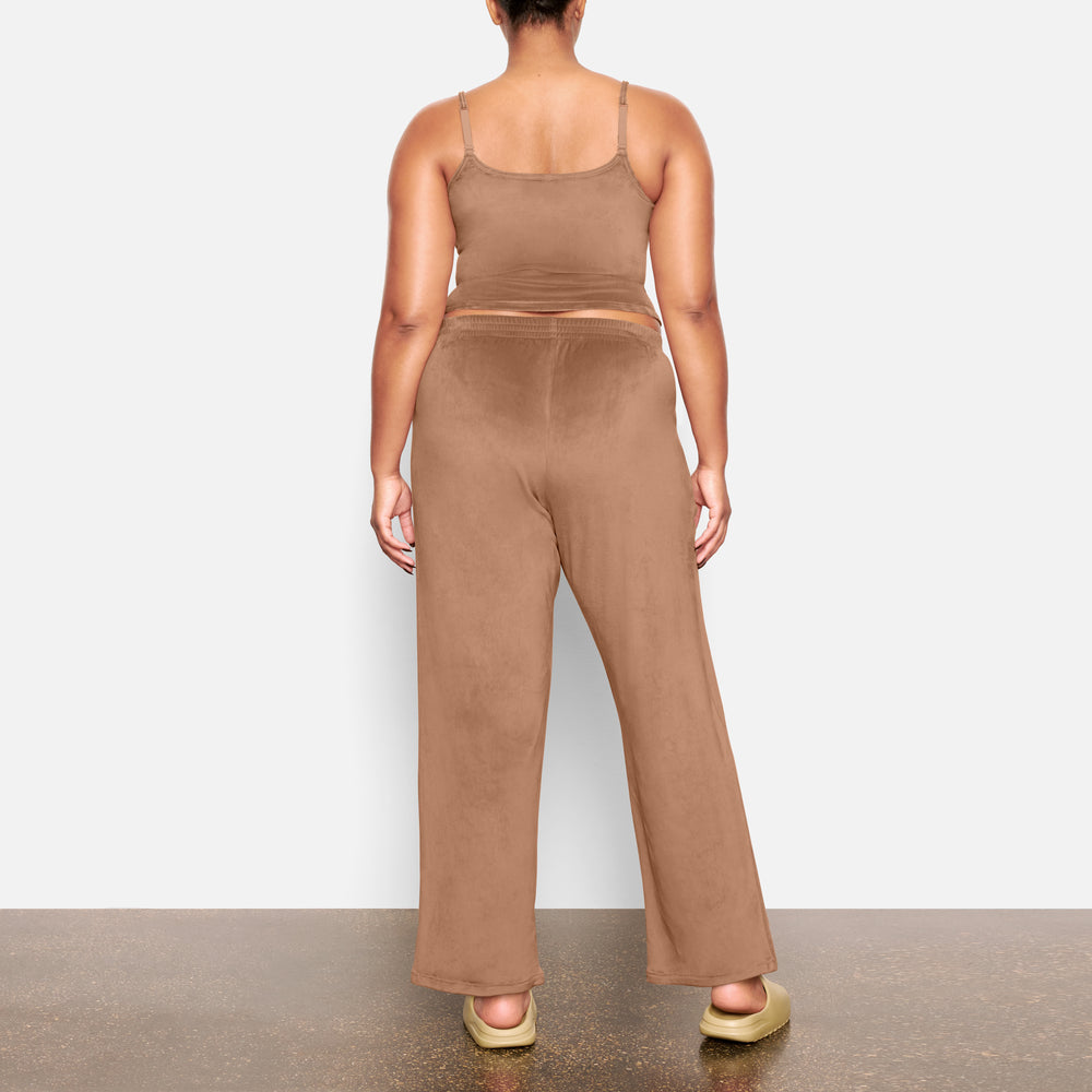 Skims VELOUR TRACK Broek Abrikoos | 51DOKEQYW