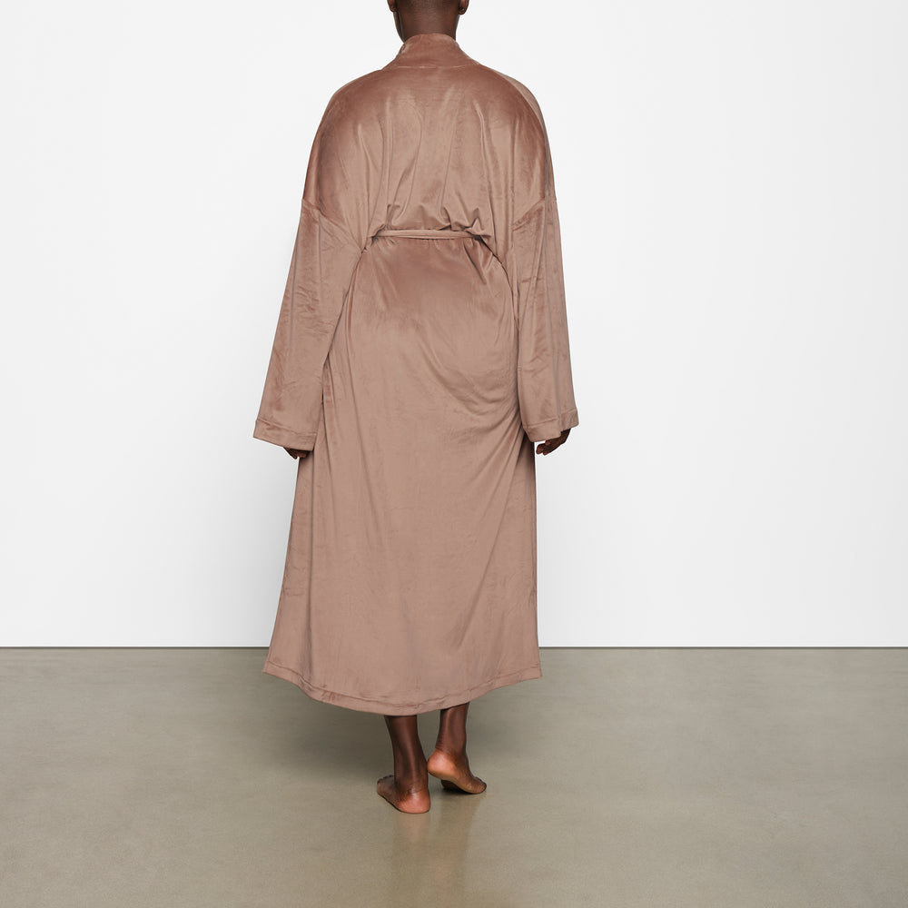 Skims VELOUR WRAP Badjas Abrikoos | 50EMIUFVH