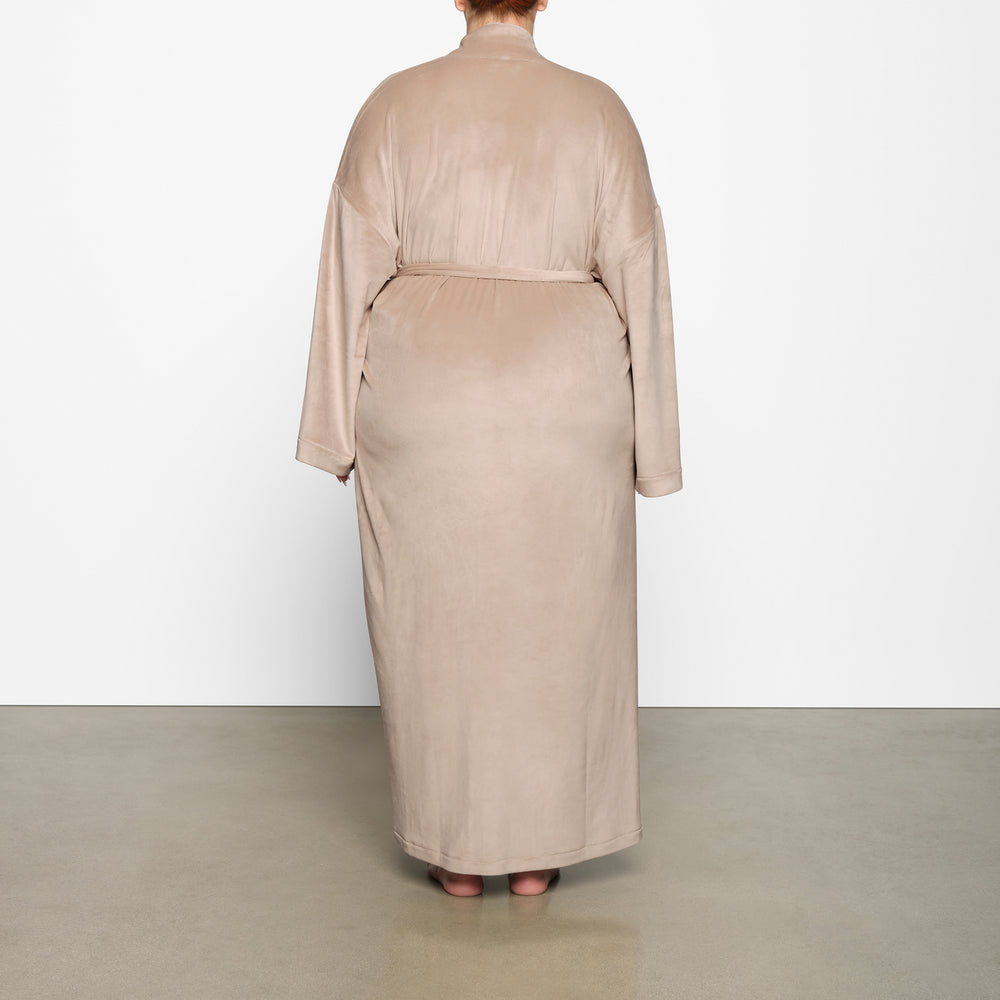 Skims VELOUR WRAP Badjas Oranje | 48YNZFMQJ