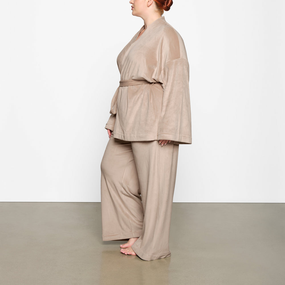 Skims VELOUR WRAP Sleep Set Oranje | 13GCHDUEQ
