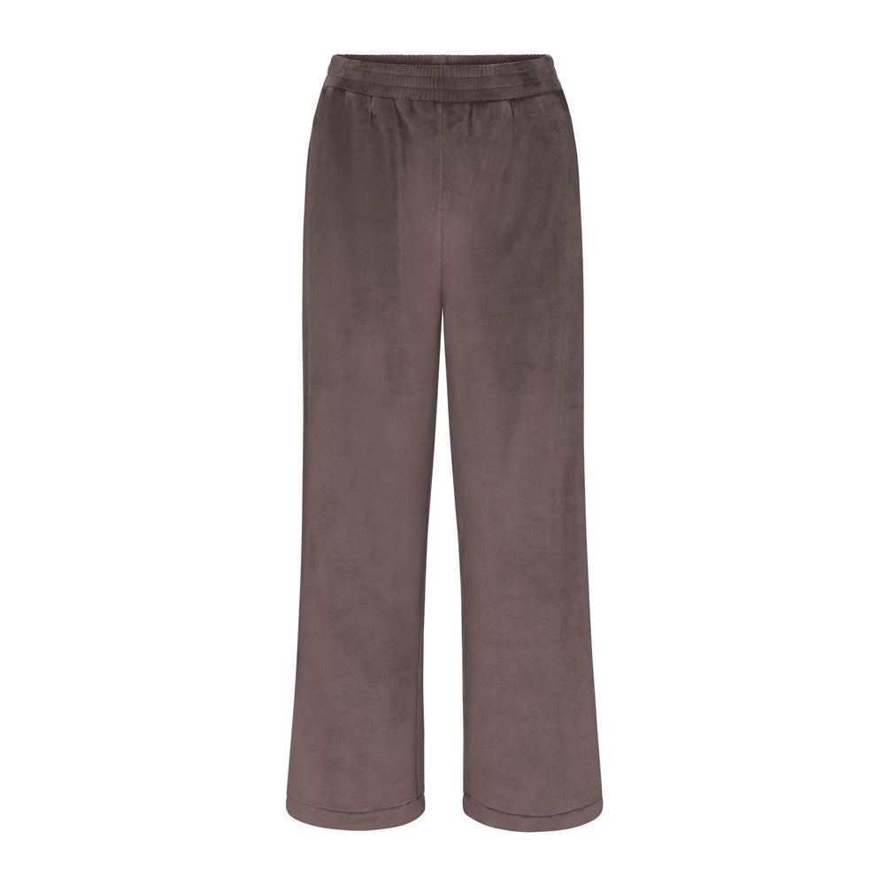 Skims VELOUR WRAP Sleep Set Paars Grijs | 01NXIHDEU