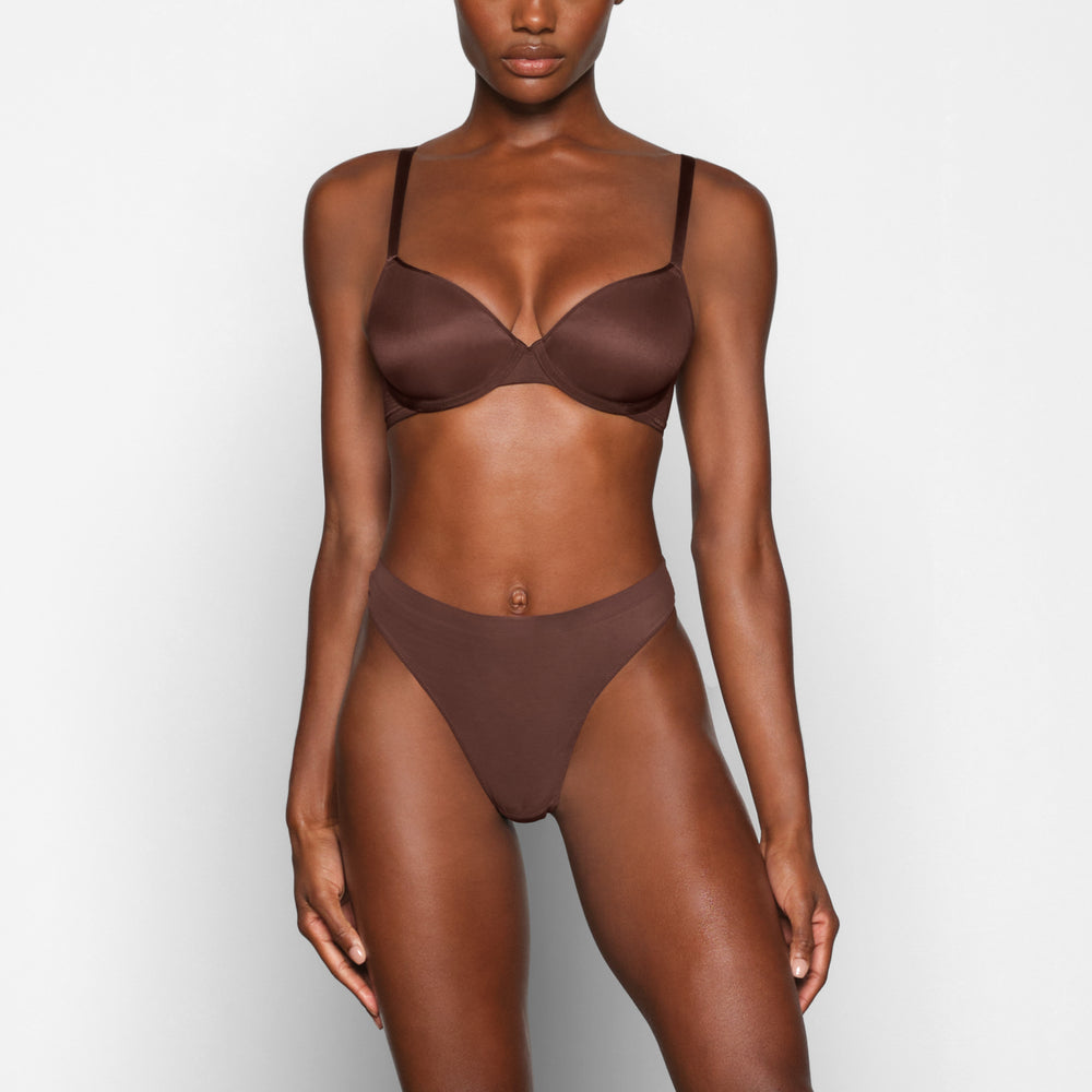 Skims WEIGHTLESS Demi Bra Chocola | 08XHUKYSB