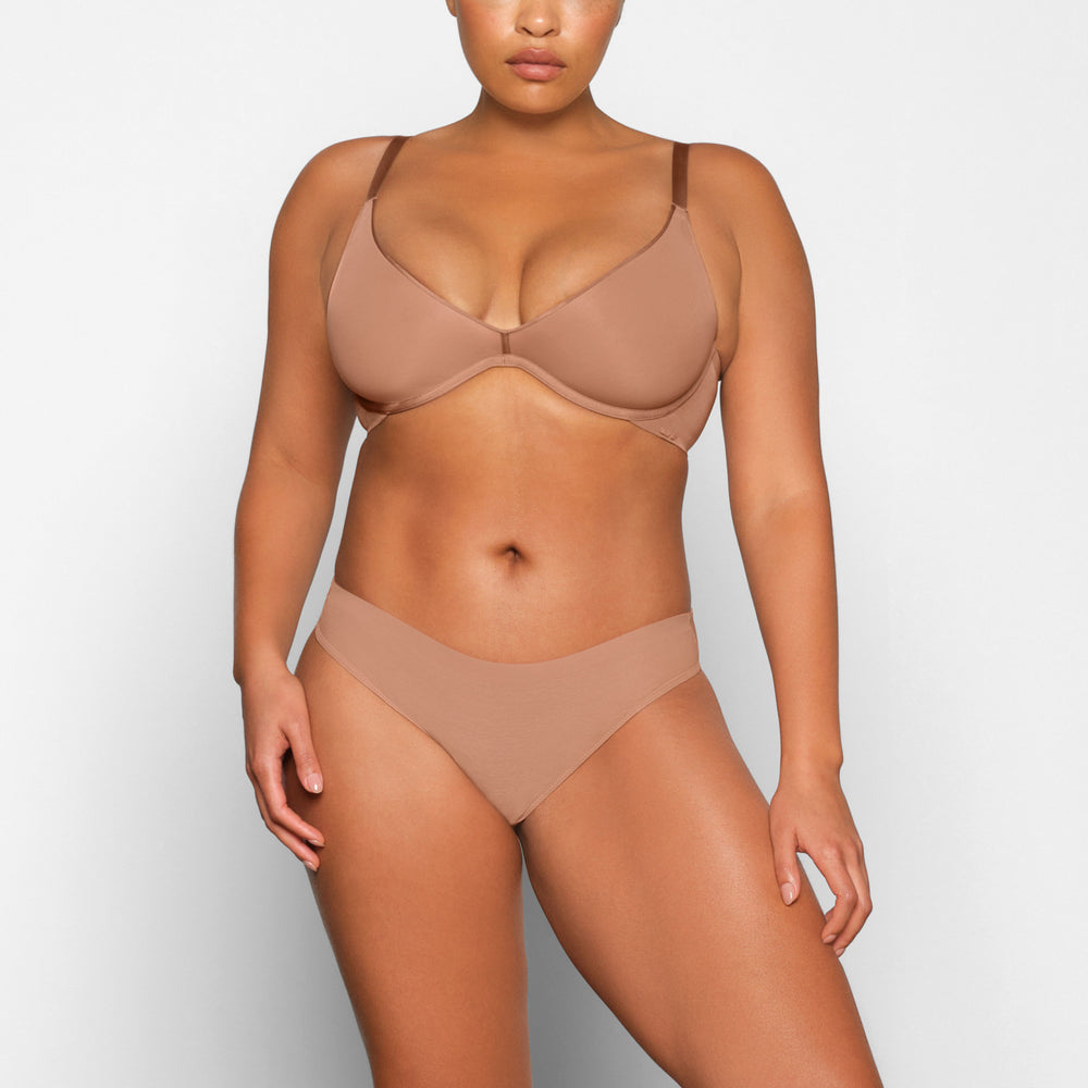 Skims WEIGHTLESS Scoop Neck Bra Abrikoos | 92MRCXHAF