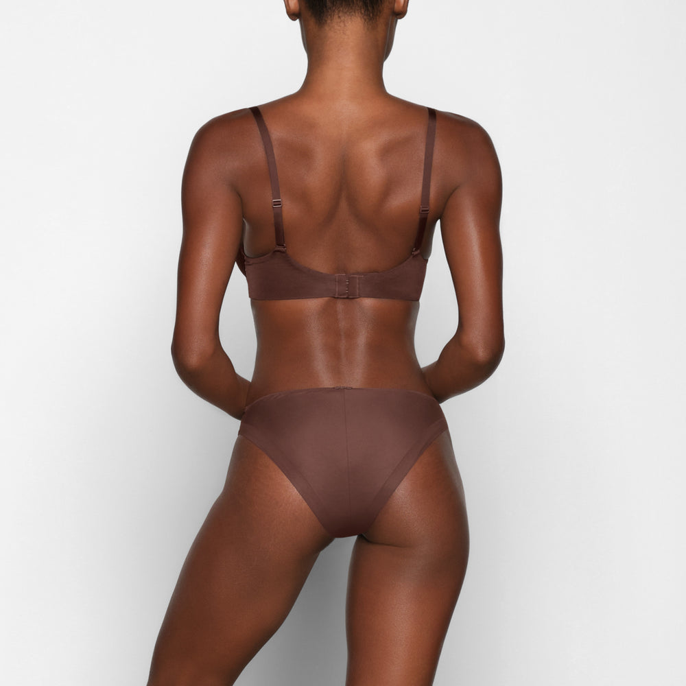 Skims WEIGHTLESS Scoop Neck Bra Chocola | 75ESUNJFA