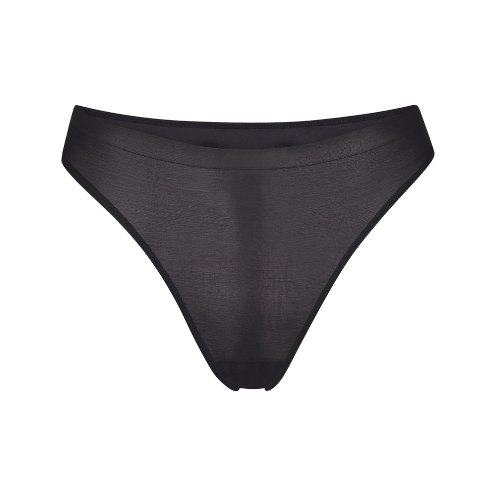Skims WEIGHTLESS Thong Zwart | 91SGIYTVQ