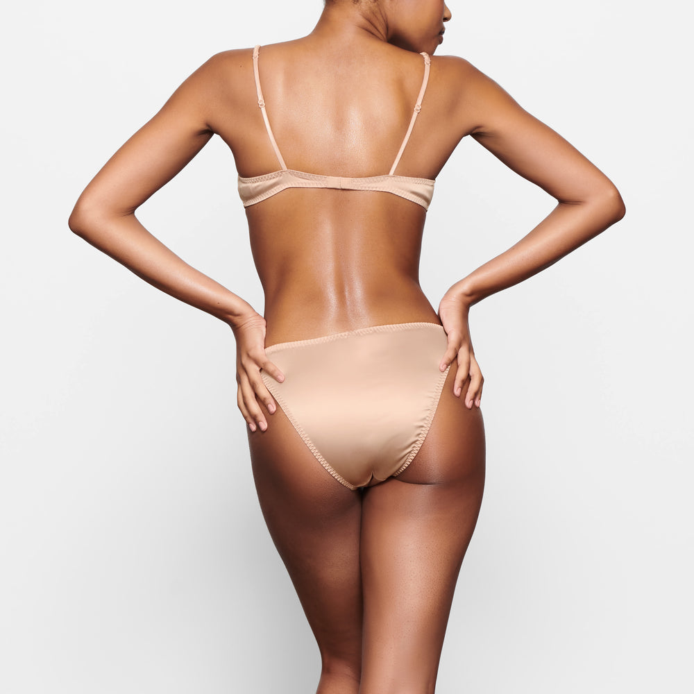 Skims WOVEN SHINE Bikini Roze | 06WFEHUCV