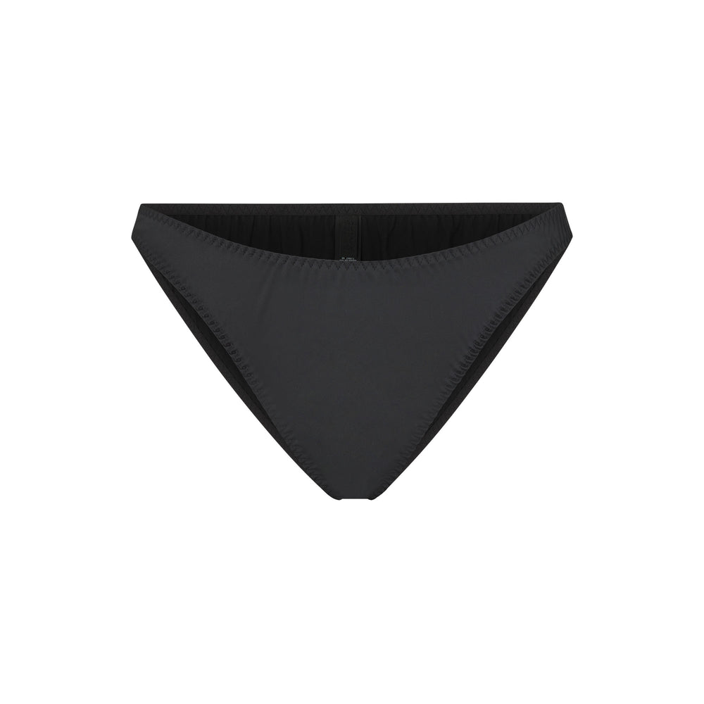 Skims WOVEN SHINE Bikini Zwart | 16GNSMKAI