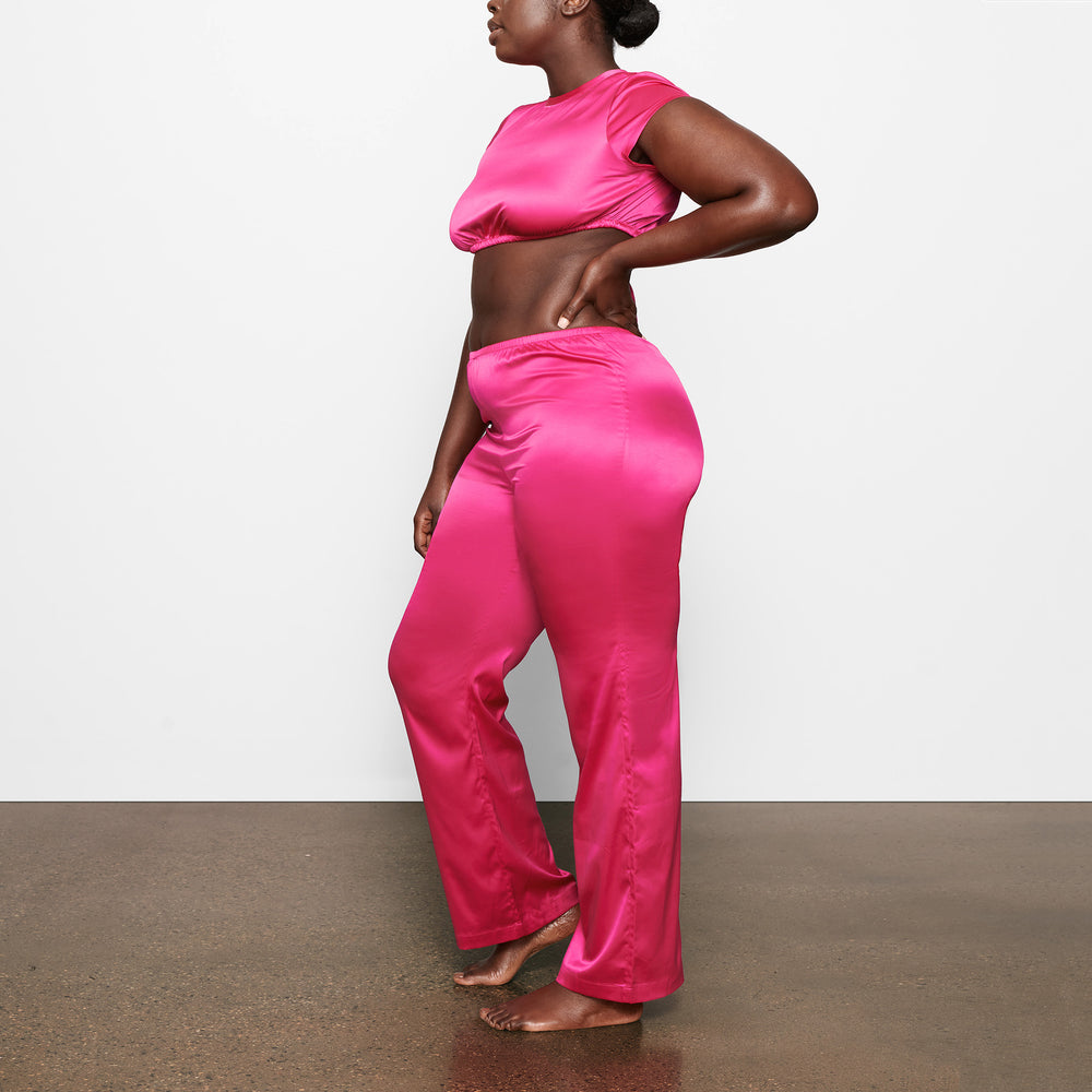 Skims WOVEN SHINE Broek Roze | 63CGRMEUS