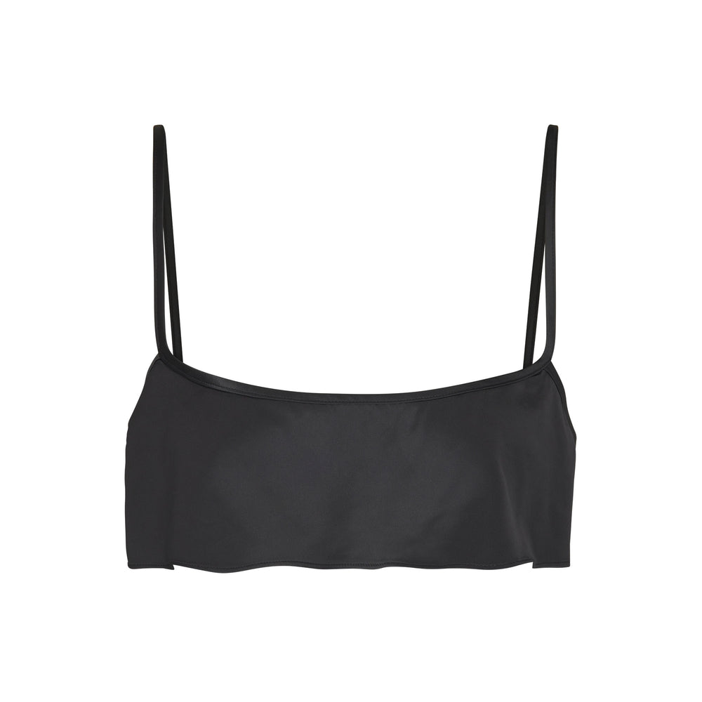 Skims WOVEN SHINE Cami Zwart | 92XRPOFCD