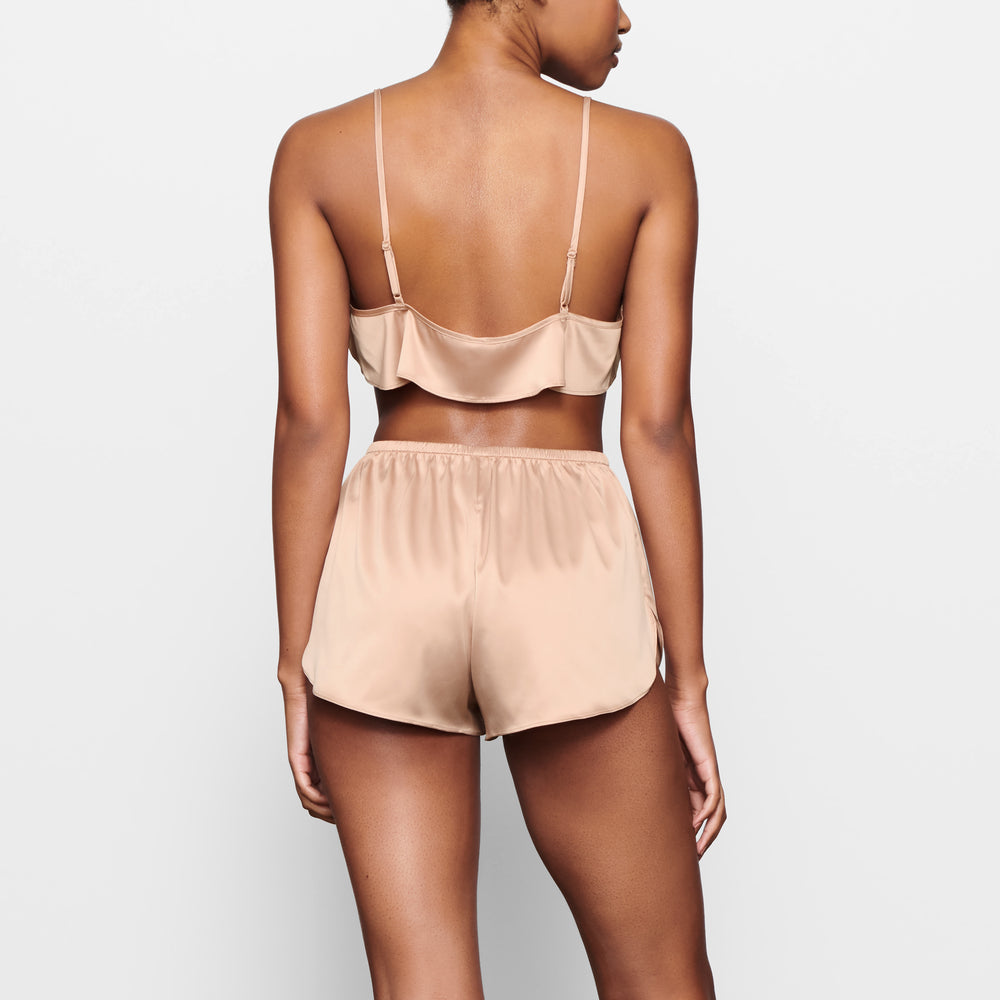 Skims WOVEN SHINE Korte Broek Roze | 29TVSAUXG