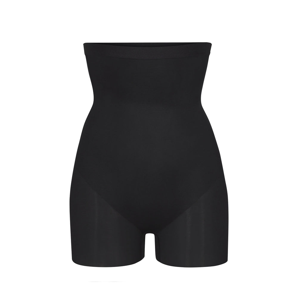 Skims BARELY THERE HIGH WAIST Korte Broek Zwart | 25HPKYREA