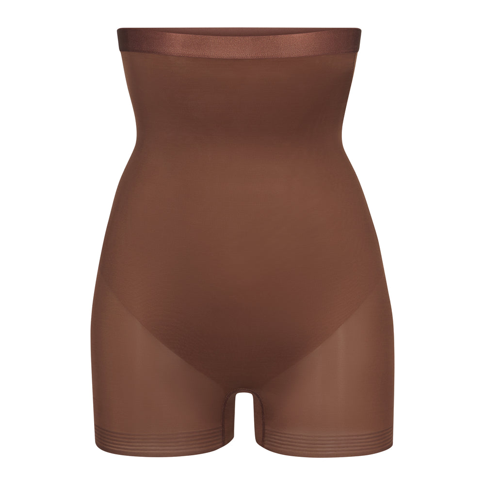 Skims BARELY THERE HIGH WAIST Korte Broek Bruin | 82WKUMSXZ