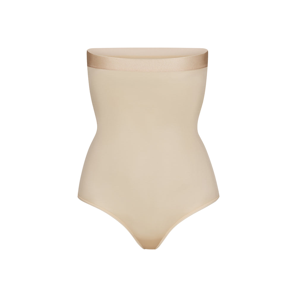 Skims BARELY THERE HIGH WAIST Thong Bruin | 45LTOVJCY