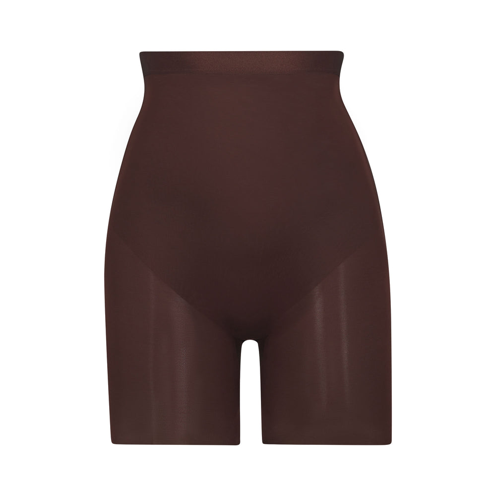 Skims BARELY THERE LOW BACK Korte Broek Chocola | 56INREZCP