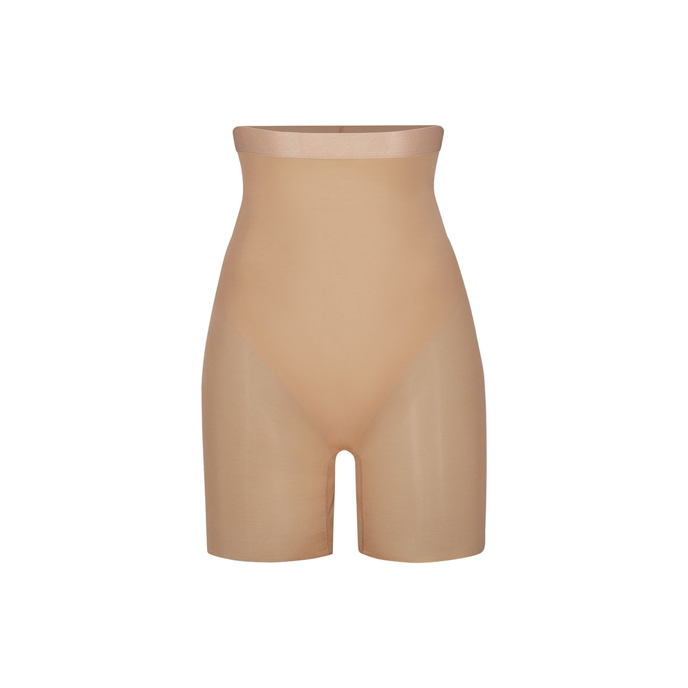 Skims BARELY THERE MID THIGH Korte Broek Beige | 14BAYDGTJ