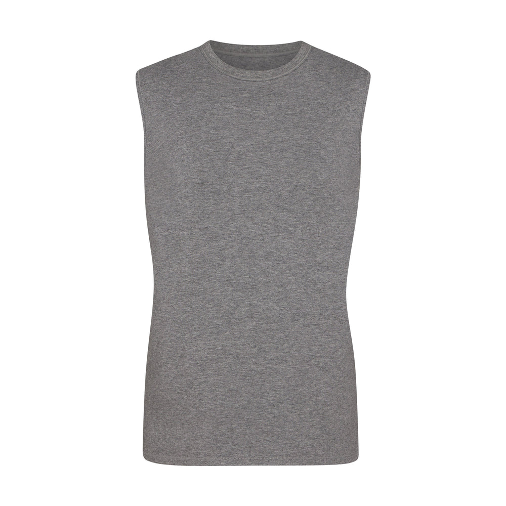 Skims BOYFRIEND MUSCLE Tank Donkergrijs | 53HUNIEMA