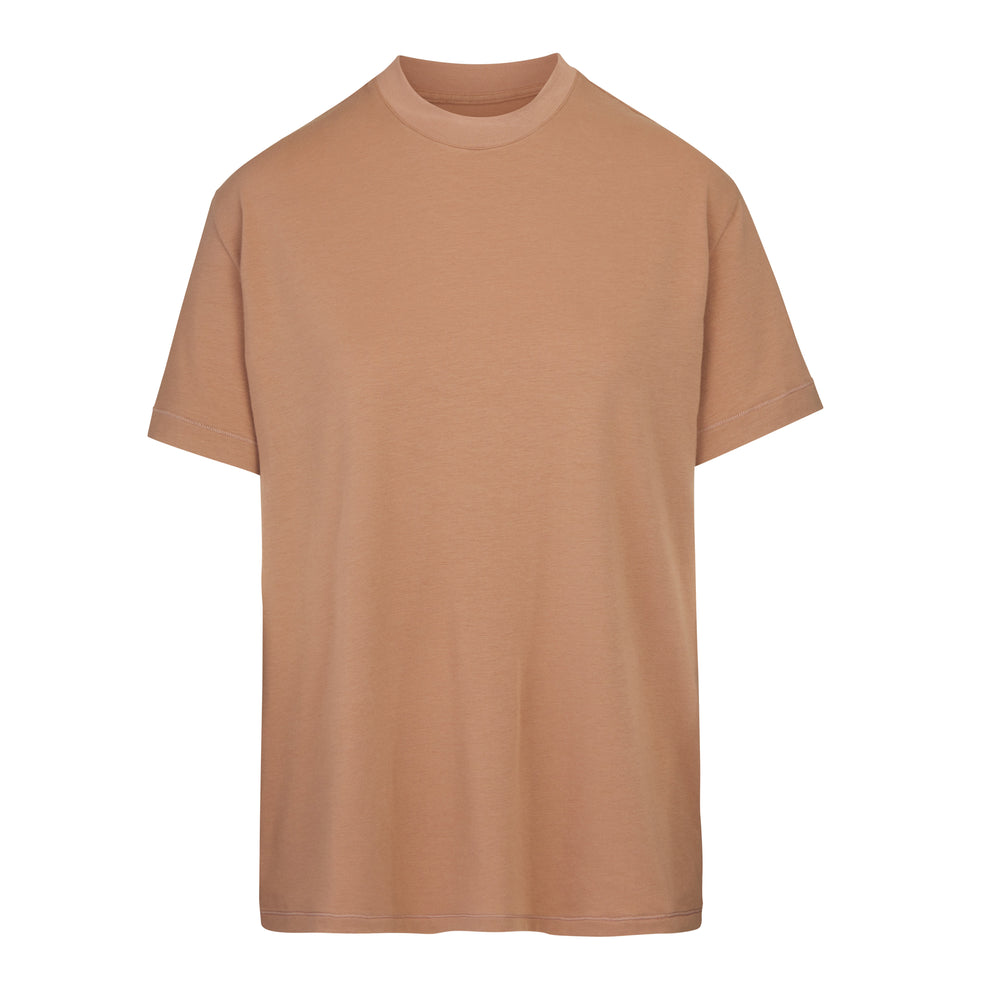 Skims BOYFRIEND T-shirt Abrikoos | 38VFHAMYD