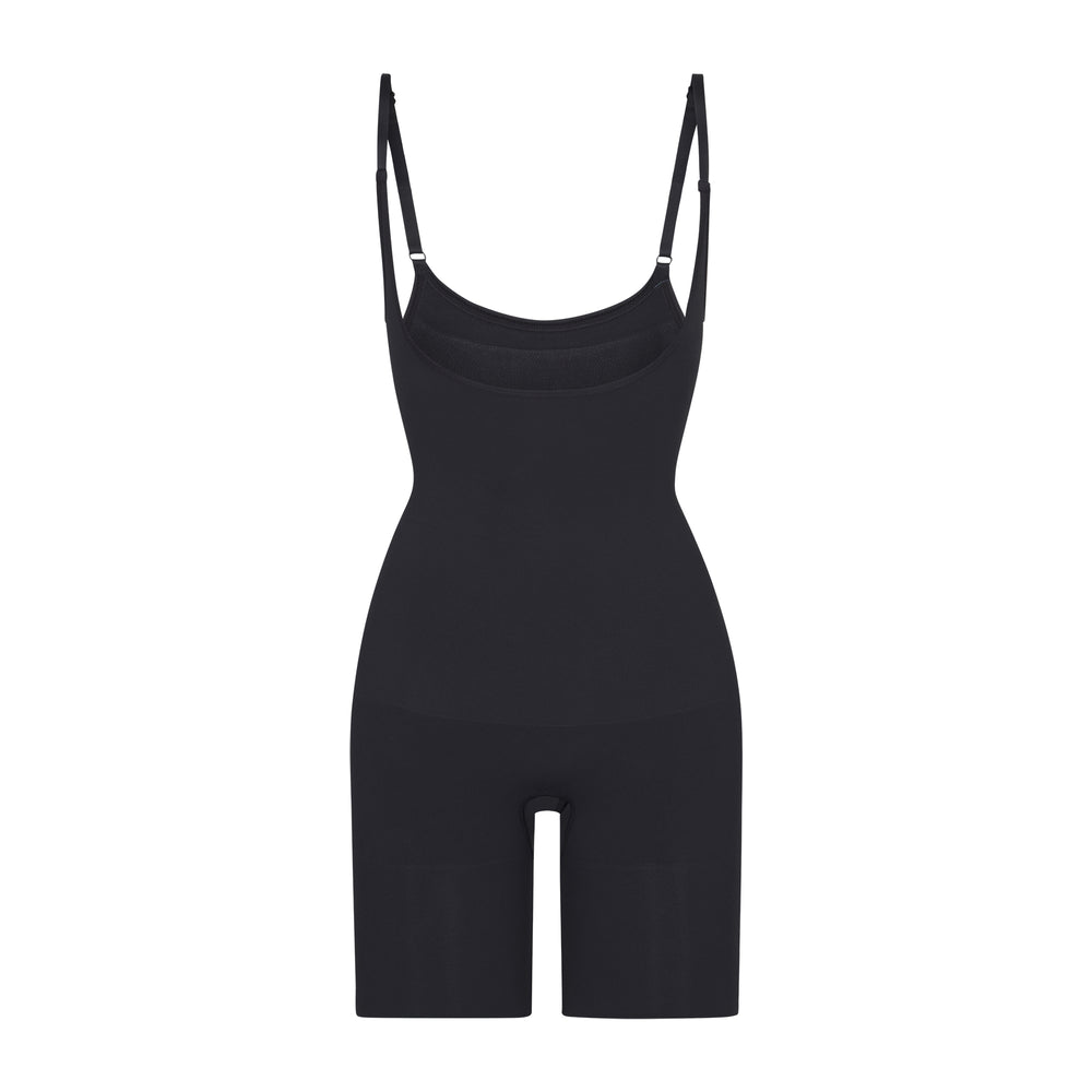 Skims BUTT ENHANCING Open Bust Bodysuit Zwart | 74HFNAQVL