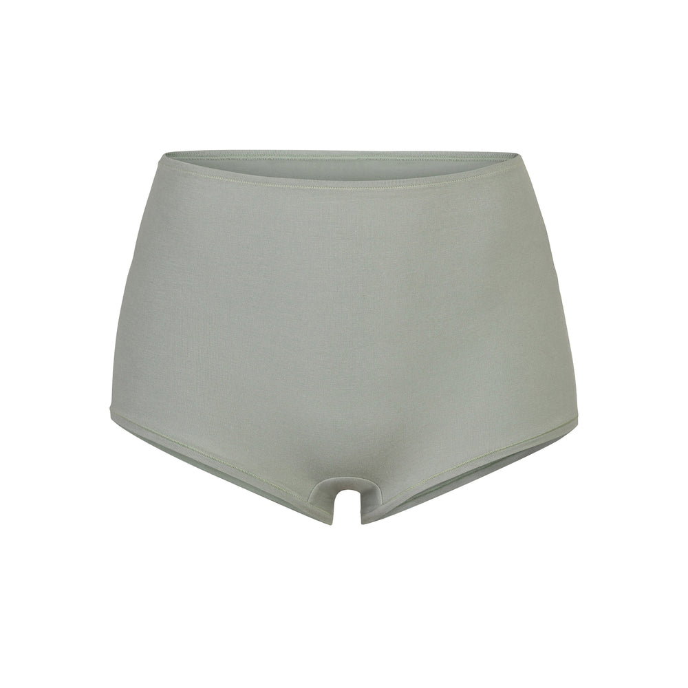 Skims COTTON JERSEY Boy Short Blauw | 12PZDOLFU