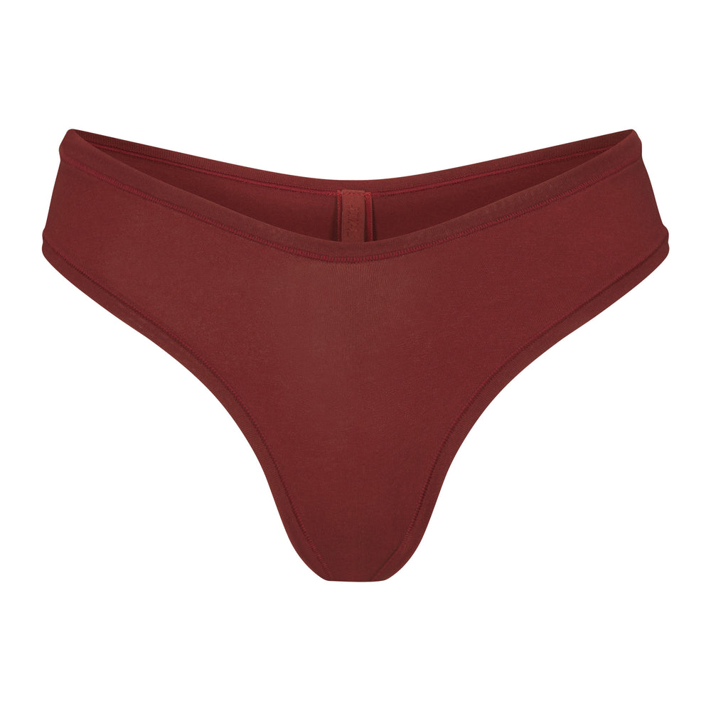 Skims COTTON JERSEY DIPPED Thong Dieprood | 32ZRGIENW