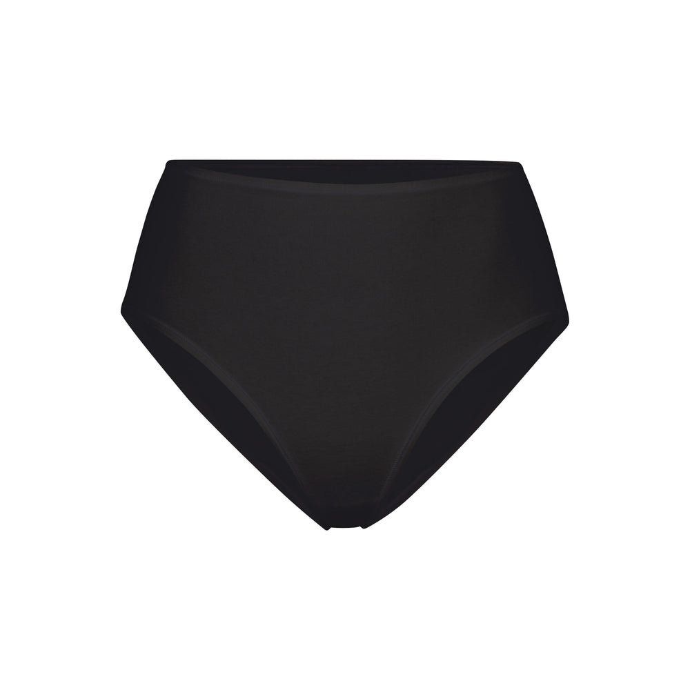 Skims COTTON JERSEY FULL Brief Zwart | 60ISOHXZV