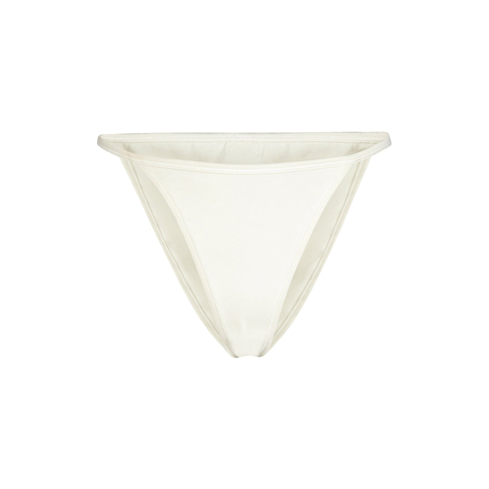 Skims COTTON JERSEY STRING Bikini Wit | 70ANQJSGE