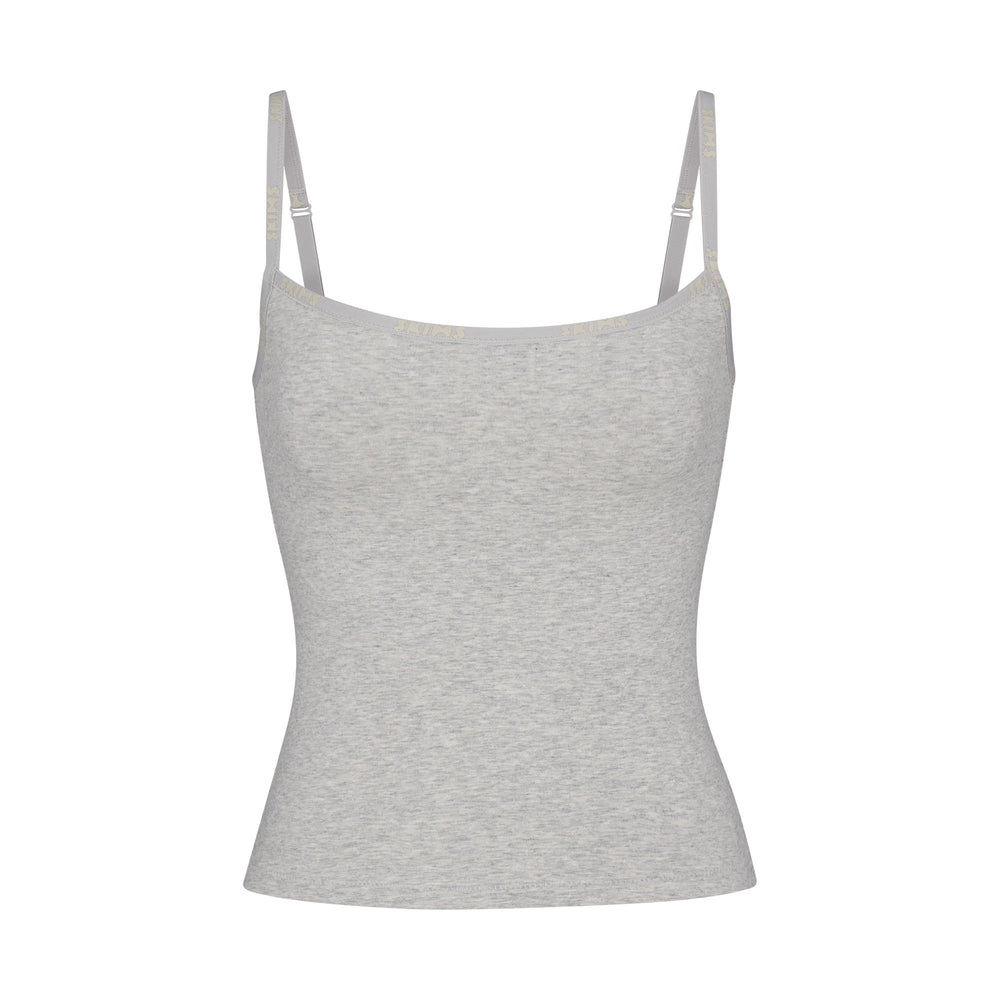 Skims COTTON LOGO Tank Lichtgrijs | 39WCVDRPE
