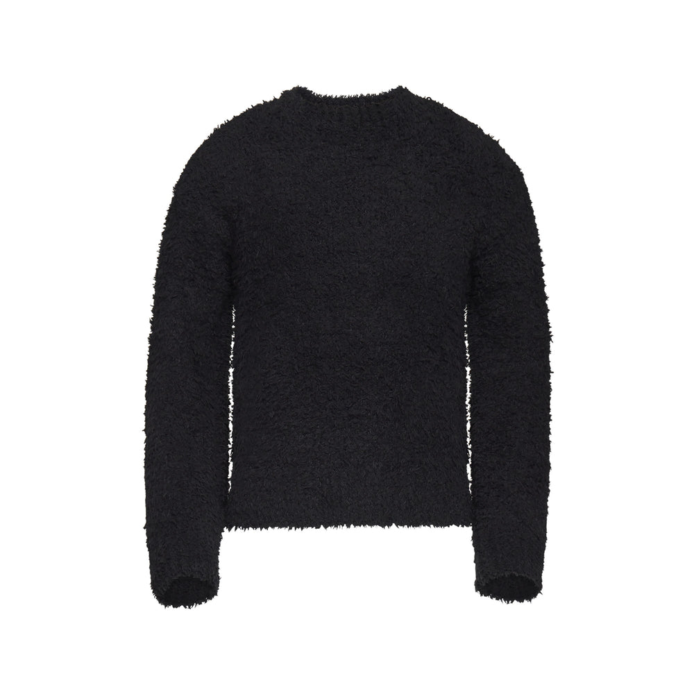 Skims COZY KNIT PULLOVER Kinderen Zwart | 42HVDKMJL