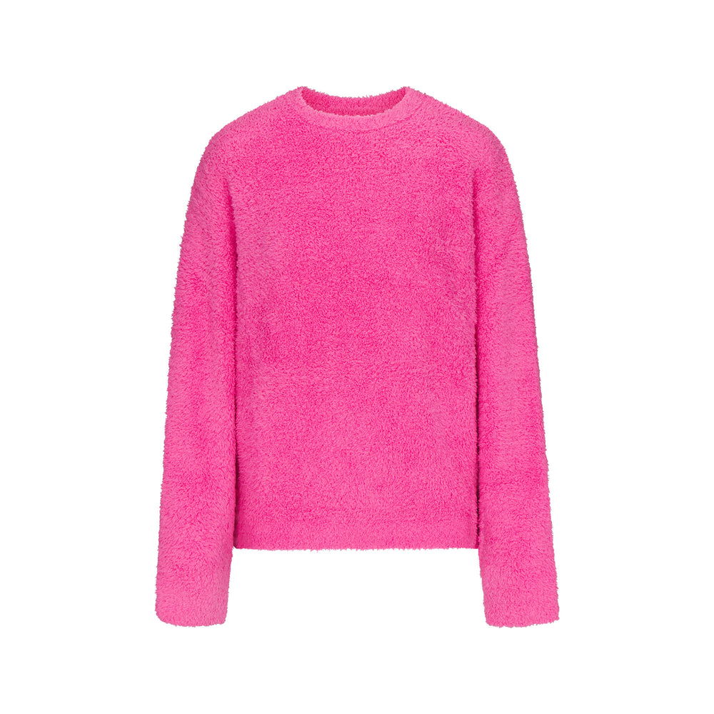 Skims COZY KNIT UNISEX Pullover Roze | 82MQWLDBS