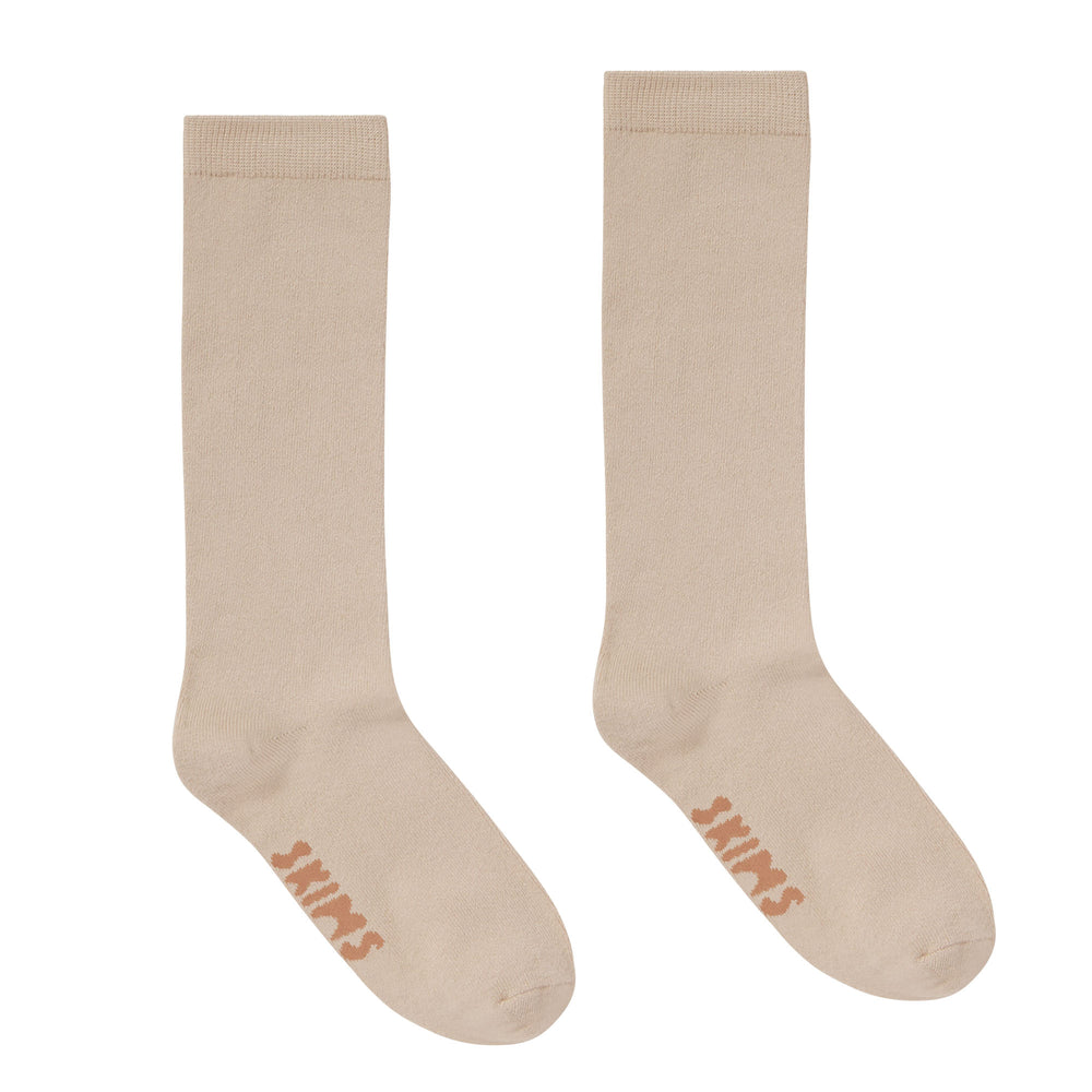 Skims EVERYDAY MID CALF Sokken Bruin | 78YVDQNEJ