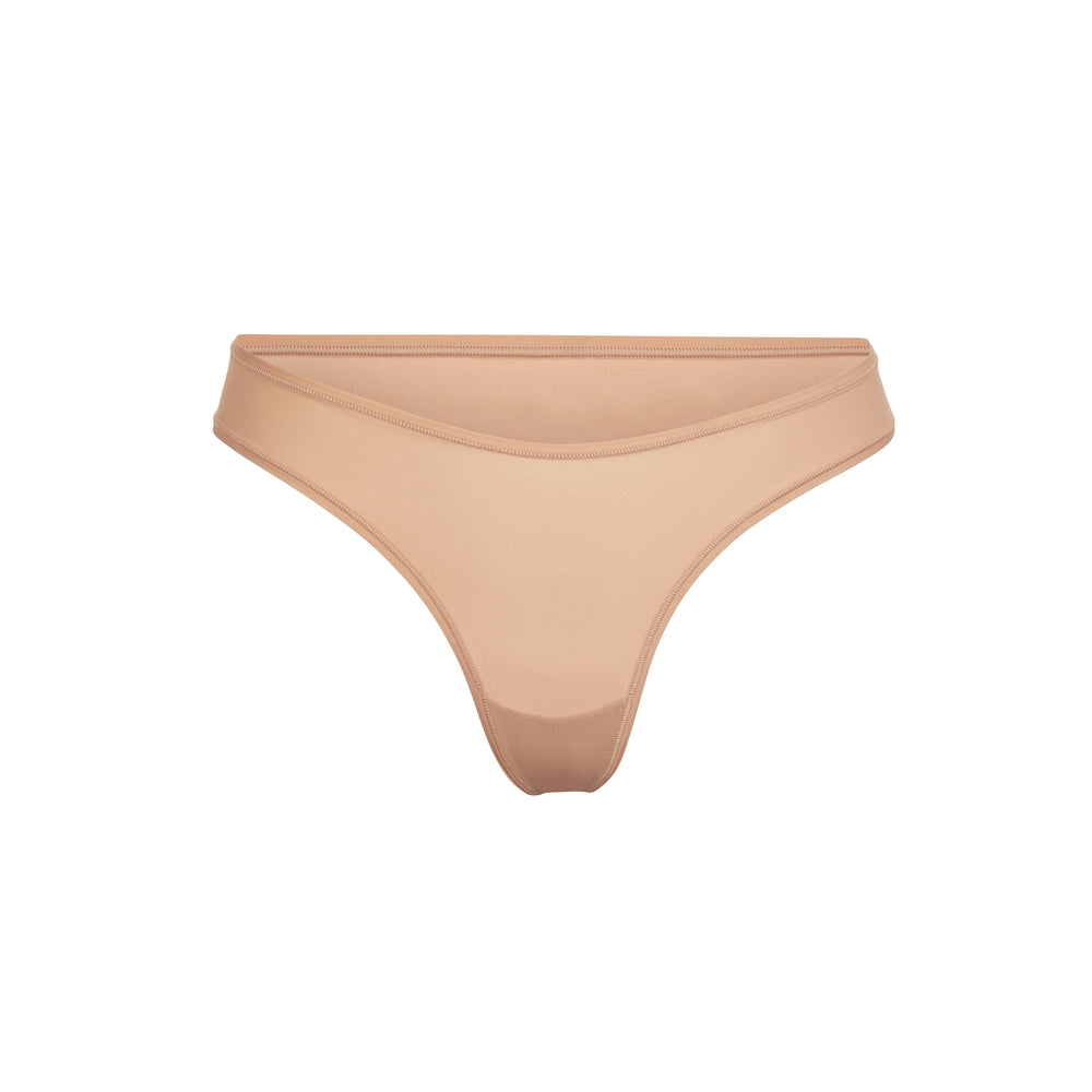 Skims FITS EVERYBODY DIPPED FRONT Thong Beige | 83ZBYSXIU