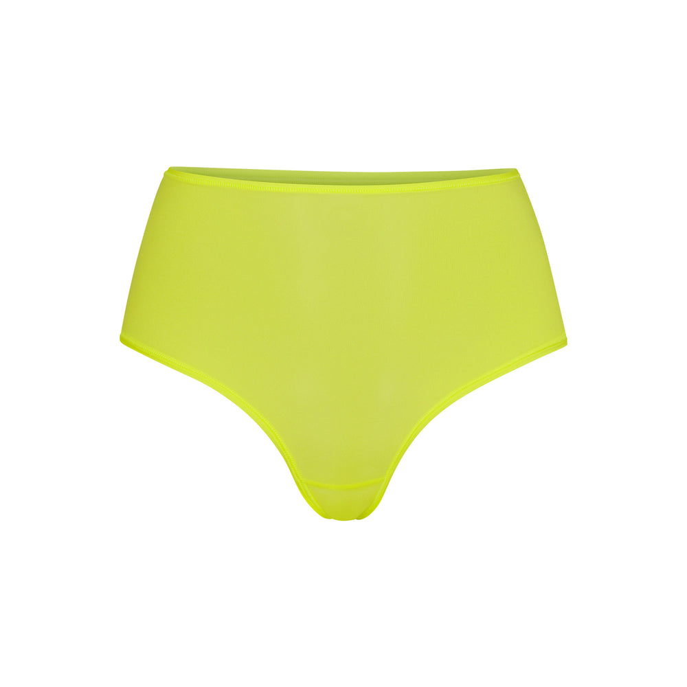 Skims FITS EVERYBODY HIGH WAISTED Thong Fluoreszierend | 38RTKQWLB
