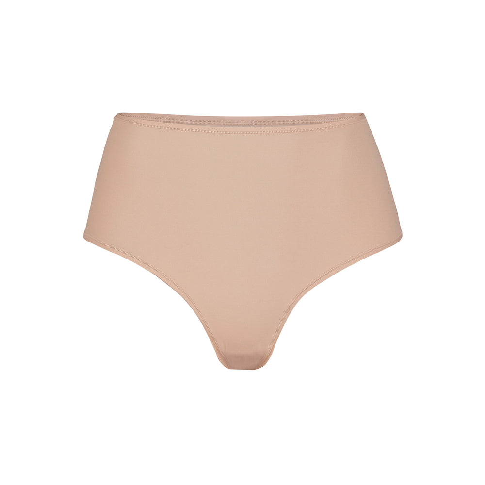 Skims FITS EVERYBODY HIGH WAISTED Thong Beige | 74BOJWIPD