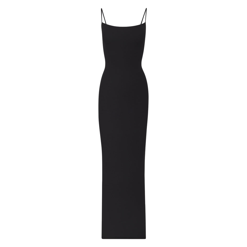 Skims FITS EVERYBODY LONG SLIP Jurk Zwart | 96RAEGWFH