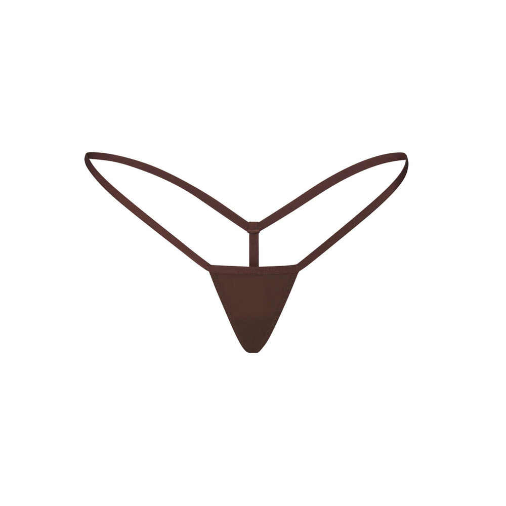 Skims FITS EVERYBODY MICRO Thong Chocola | 01NIYQCJW