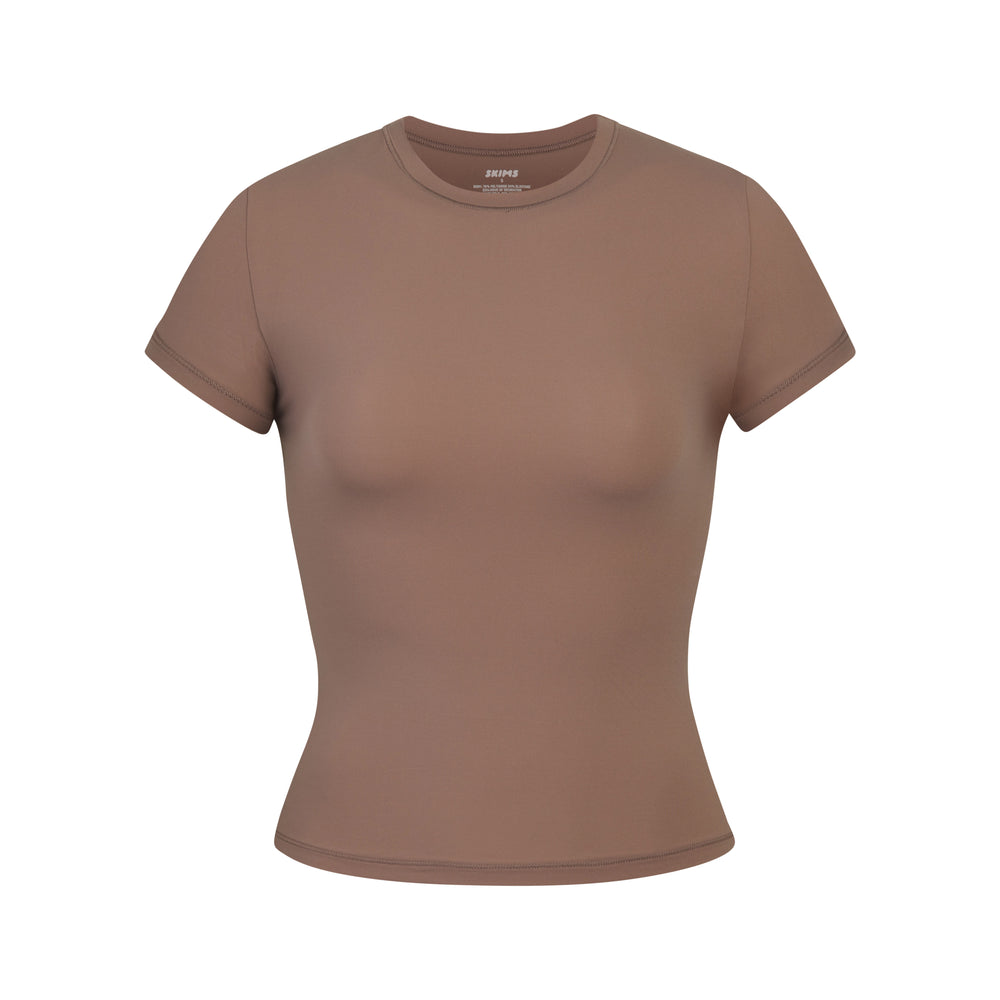 Skims FITS EVERYBODY T-shirt Bruin | 38MPUQCVA