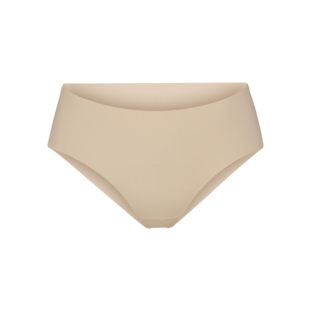Skims FREE CUT MID WAIST Tanga Bruin | 98QFHIBMJ