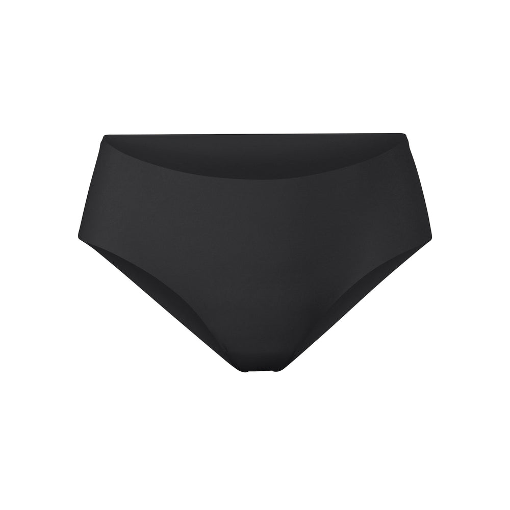 Skims FREE CUT MID WAIST Tanga Zwart | 04JCIOSPE