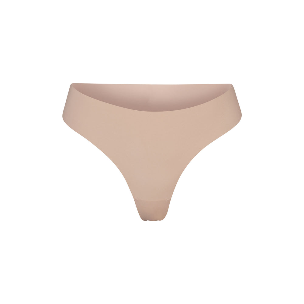 Skims FREE CUT MID WAIST Thong Beige | 60VTPBMEG