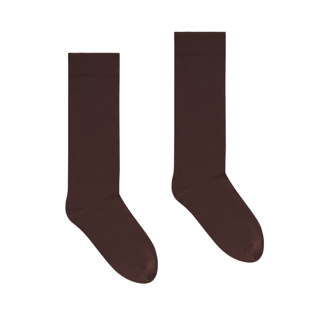 Skims HOSIERY CREW Sokken Chocola | 98ARZGJQK