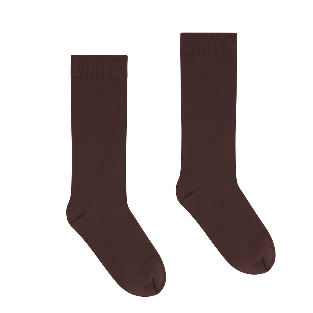 Skims HOSIERY MID CALF Sokken Chocola | 23IKLOFHE