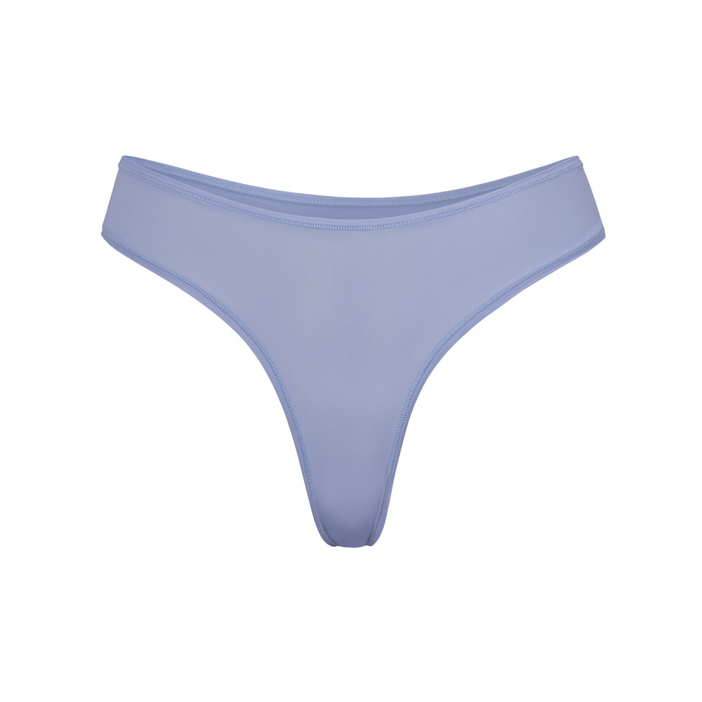 Skims JELLY SHEER DIPPED Thong Azuurblauw | 85JYLUIGQ