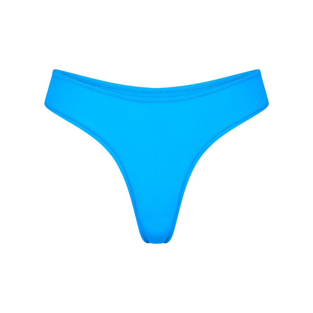 Skims JELLY SHEER DIPPED Thong Blauw | 78GJCPVMS