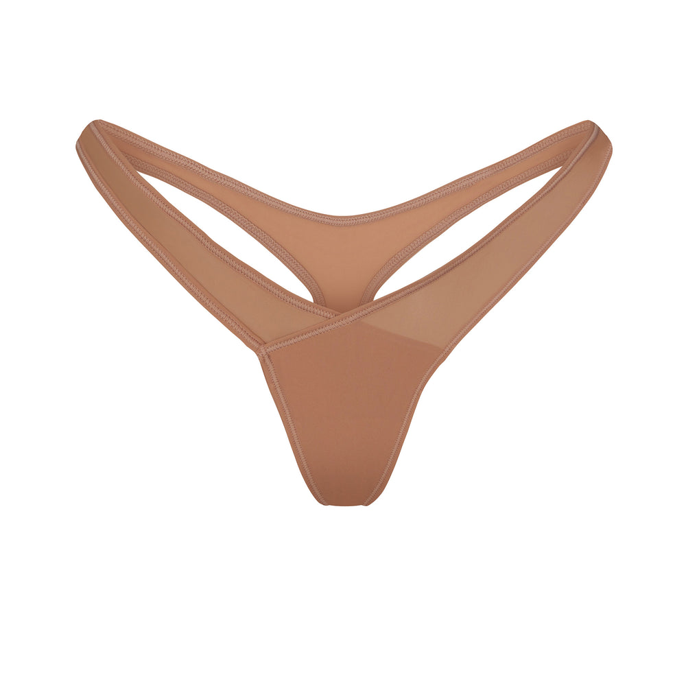 Skims JELLY SHEER HIGH CUT Thong Abrikoos | 97JNIKZVR